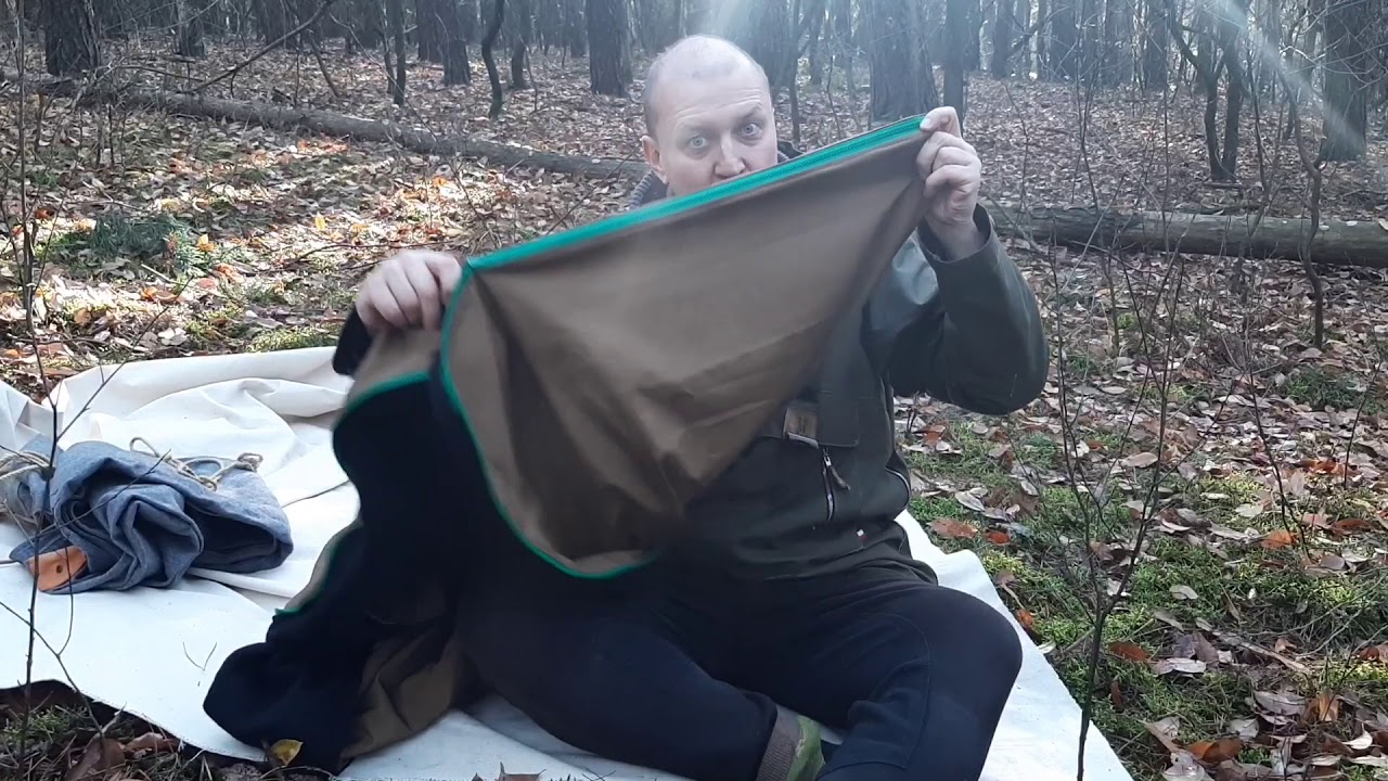 WJB 35 - Wełniany tarp, bedroll DIY i kocyk od Chmury