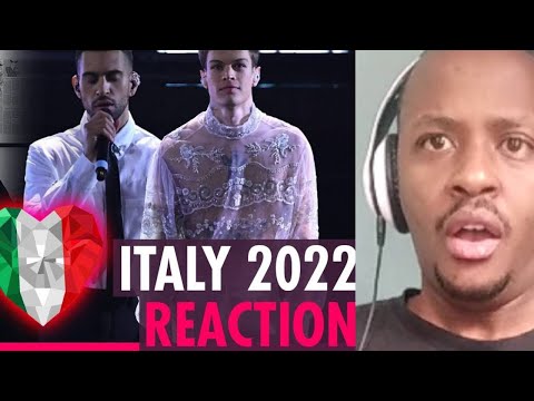 Mahmood & Blanco "BRIVIDI" FIRST TIME HEARING / Italy - Eurovision 2022 REACTION