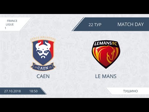 AFL18. France. Ligue 1. Day 22. Caen - Le Mans