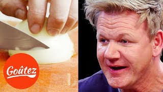 How To Finely Chop An Onion - Like Gordon Ramsay