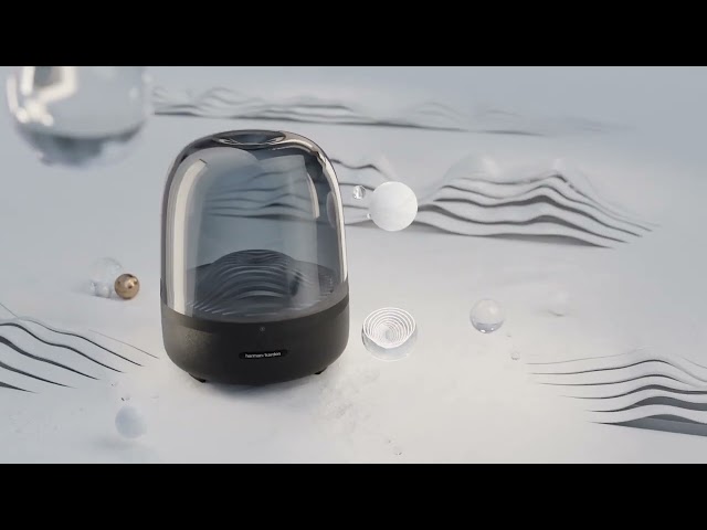 Caixa de Som Harman Kardon Aura Studio 3 Bluetooth Áudio 360