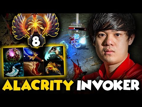 TOP 8 SEA Rank AlaCrity Plays Invoker DESTROYED Storm Spirit At Mid - Dota 2 Invoker