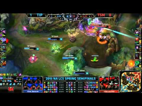 Impulse  VS TSM - Game 2 - NA LCS Spring Semifinal 2015 [Highlights]
