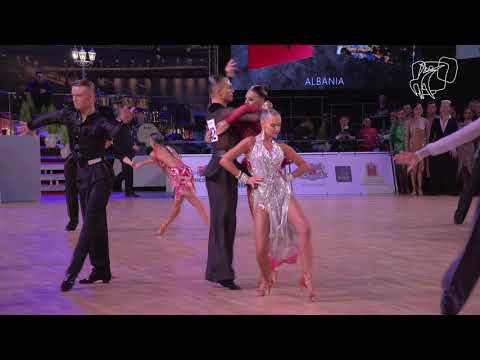 Bonev - Dzhelebova, BUL | 2018 World Youth Latin | R1 R