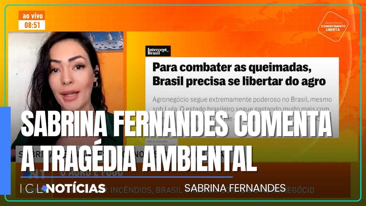 A pesquisadora Sabrina Fernandes analisa a tragédia ambiental brasileira