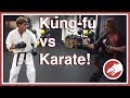 KUNGFU vs KARATE! (Real sparring)