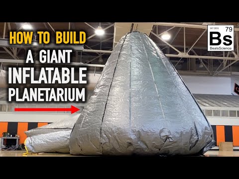 How To Build a Giant Inflatable Planetarium - for under $300!
