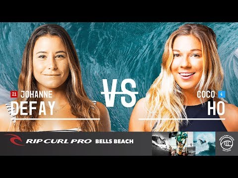 Johanne Defay vs. Coco Ho - Round of 16, Heat 2 - Rip Curl Pro Bells Beach W 2019