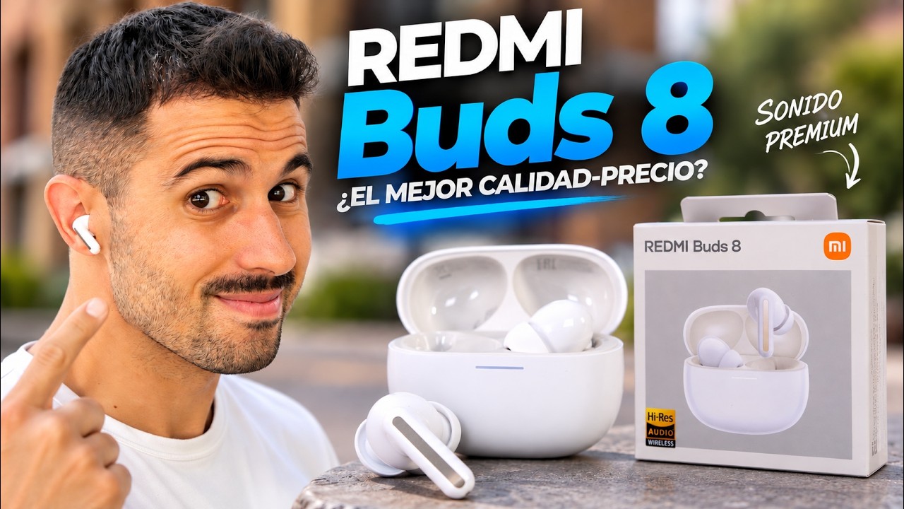 Xiaomi REDMI Buds 8 🎧 Así son los auriculares BARATOS más recomendables de 2026