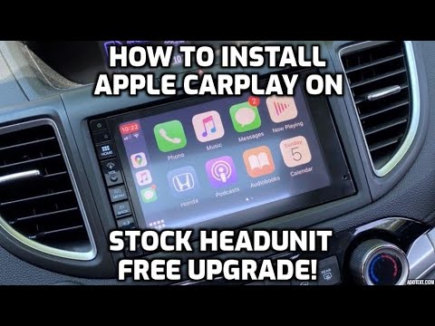 How To Install Apple Carplay on Stock Headunit 2015 2016 Honda CRV EX EX-L No Navigation