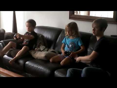 Sarah Sundays Week 2  Couch Gaming with Sarah, Lilia, Jack & Mickey.