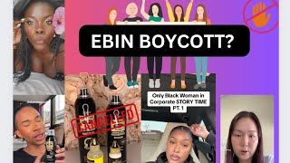 BLACK WOMEN BOYCOTT EBIN HAIR PRODUCT AND TIKTOK RESPONDED. #blacktiktok #boycott