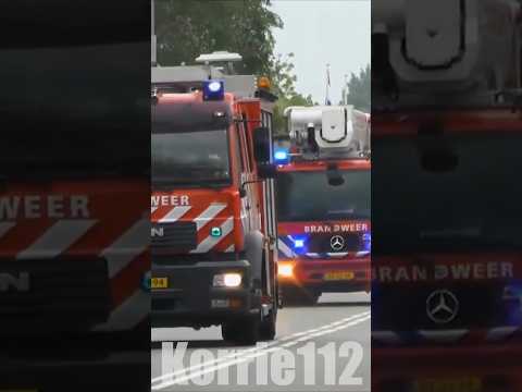 Oude TS 01-1833 & HW 01-1850 #Brandweer #Groningen Stad naar OMS #throwbacktuesday #Feuerwehr #Fire