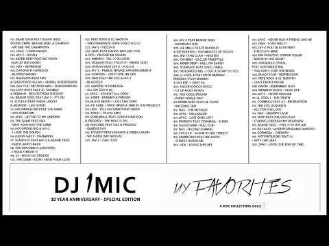 DJ 1Mic - 10th Anniversary ( My Favorites ) (4CD) (2016) (FULL)