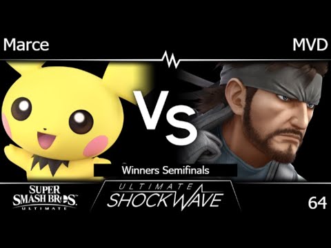 USW 64 - HMO | Marce :/ (Pichu) vs TG | MVD (Snake) Winners Semifinals - SSBU