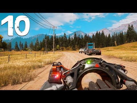 SECRET ALIEN WEAPON!! - Far Cry 5 Gameplay Walkthrough - Part 10 (PS4 Pro)