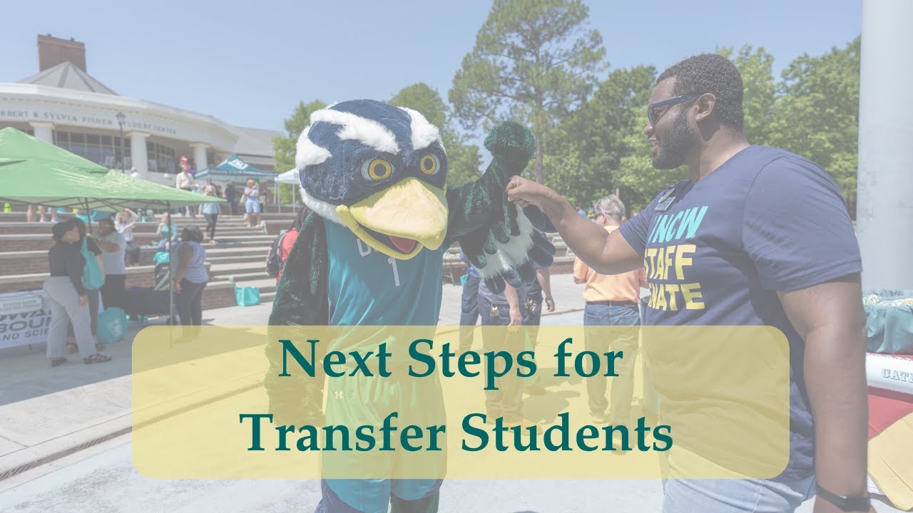 Transfer Students: Next Steps Presentation