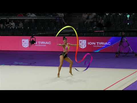 LUX MEYSEMBOURG Elena Ribbon Seniors FIG RG WCCup Cluj Napoca 2025