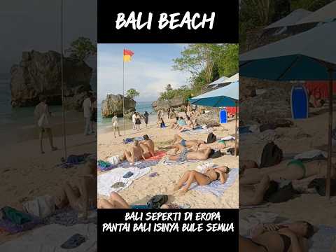 Bali, pantai yang bikin kamu merasa di Eropa! 🌊✨ Siapa yang mau ngebandingin?