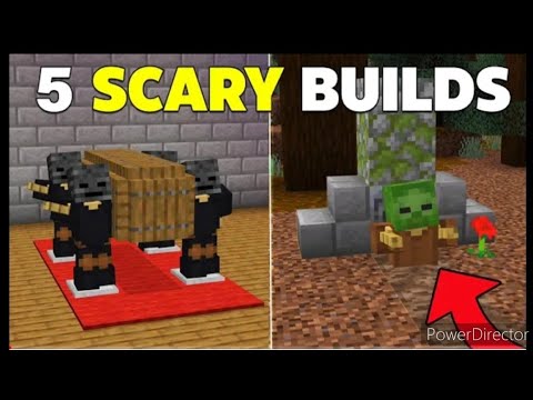 5 SCARY Redstone Builds in Minecraft Bedrock!