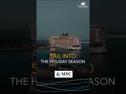 Thumbnail for MSC Cruise Line  isn’t your average cruise ship 😍