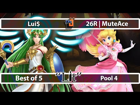 Smash LITvitational - Lui$ (Palutena, Wario) v. 26R | Muteace (Peach) - CFL SSBU