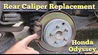 Honda Odyssey Rear Brake Caliper Replacement