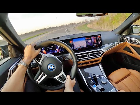 2022 BMW i4 M50 - POV Driving Impressions