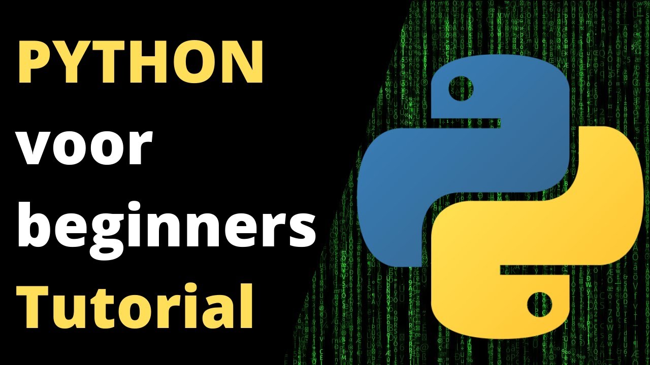 PYTHON TUTORIAL VOOR BEGINNERS | 👉 Gratis Python cursus om te leren programmeren (Nederlands)