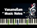Vanamellam Shenbagappoo Nadodi Paattukaran Piano Notes Midi Files Karaoke