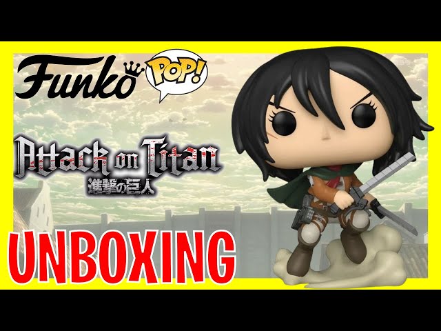 Vídeo relacionado con Funko Pop! Animation: Aot - Mikasa Ackerman - Attack On Titan - Figura de Vinilo Coleccionable - Idea de Regalo- Mercancia Oficial - Juguetes para Niños y Adultos - Anime Fans