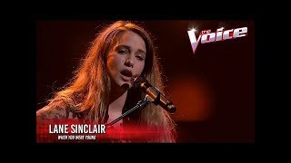Blind Audition: Lane Sinclair - When You Were Young - The Voice Australia 2016