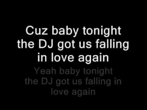 Usher - Dj Got Us Falling In Love Again (Lyrics On Screen)