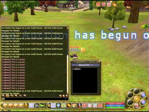 Flyff shouts not ignored when out of site