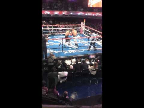 Pelea de Alfredo Manolis Chavez Round 5