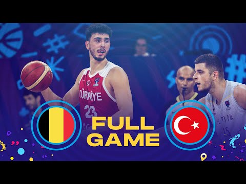 Belgium v Turkey | Full Basketball Game | FIBA EuroBasket 2022