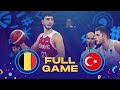 Belgium v Turkey | Full Basketball Game | FIBA EuroBasket 2022