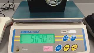 Measuring Mass with an Electronic Balance