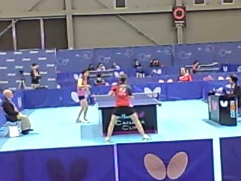 2017 Butterfly Canada Cup Finals Mar 11 Day 1 3/4 Alicia Cote Vs