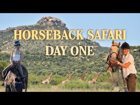 SAFARI ON HORSEBACK - Ep 1 Welcome to South Africa 🇿🇦🦒