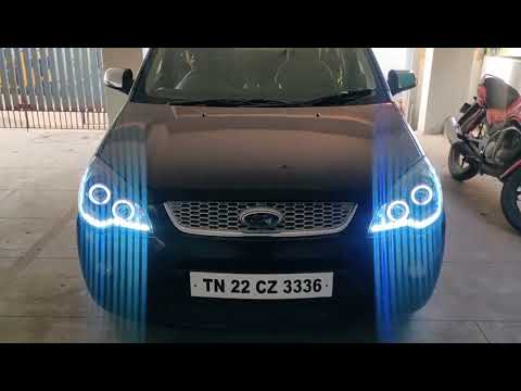 ford fiesta led headlights with dual projector