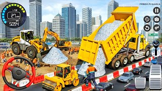 Real JCB Road Construction 🚧 | Truck Simulator Game 3D Gameplay | Android 2026