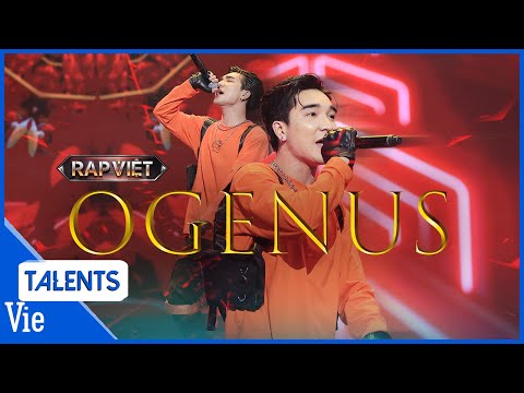 Ogenus trở lại cùng NÀNG, khiến anh Thái VG liên tưởng đến Sơn Tùng MTP | Rap Việt Live Stage