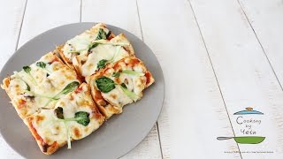 피자 토스트 만들기, 식빵 피자 토스트 레시피 : how to make Pizza toast , Bread Pizza toast recipe -Cooking tree 쿠킹트리