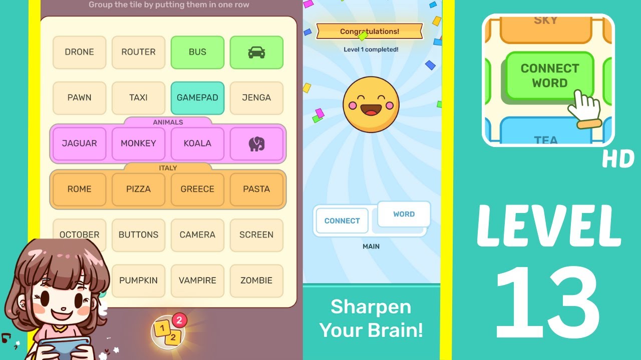 Connect Word level 13