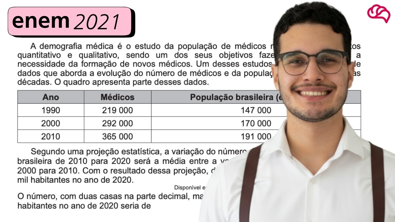 Resolução em Vídeo — Questão 154 ENEM 2021