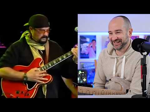 Blues Guitarist REACTS: Steven Seagal Blues Master! 😆