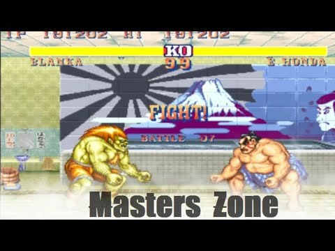 Blanka VS E. Honda /Street fighter ii/