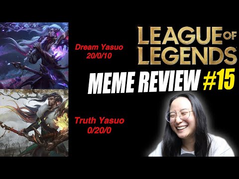 TRY NOT TO LAUGH: League of Legends Meme Review #15