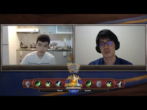Shaxy vs Posesi - Division B - Hearthstone Grandmasters Asia-Pacific 2020 Season 2 - Week 6